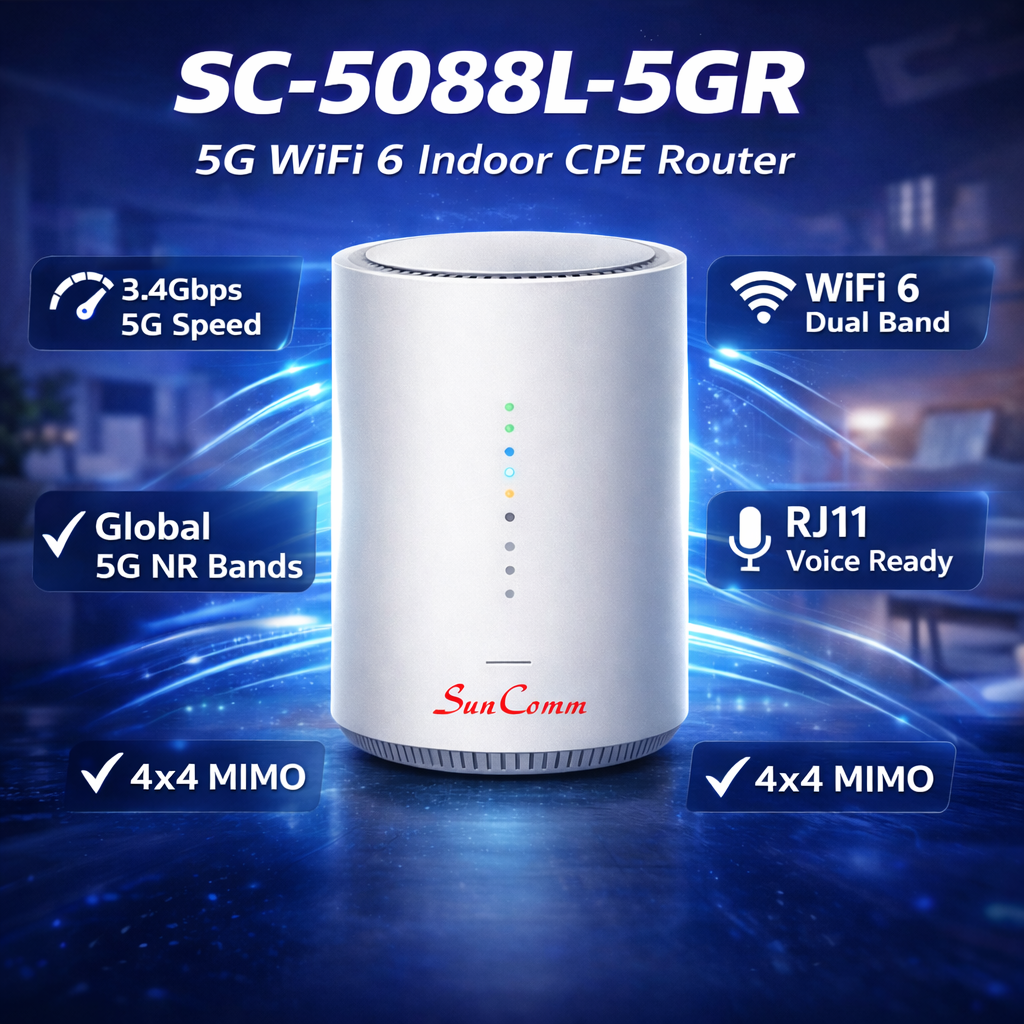 Ultra-Fast 5G NR Connectivity for Home & Business